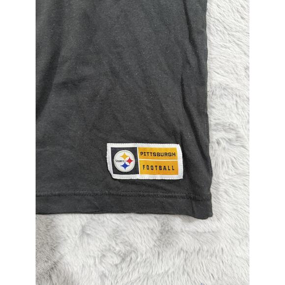 Pittsburgh Steelers Shirt Long Sleeve Mens Medium NFL Football Majestic Tee - Picture 2 of 11
